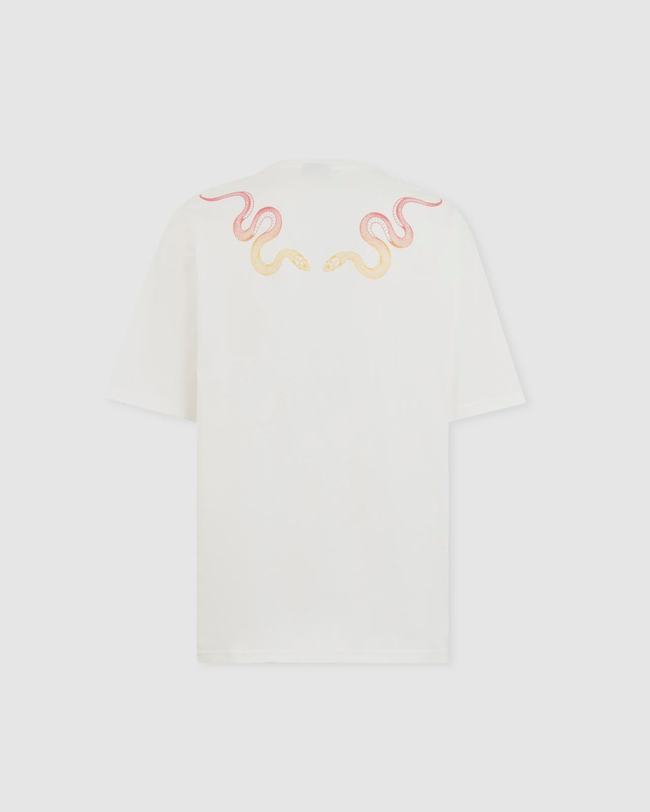 ORANGE AND YELLOW SNAKE T-SHIRT