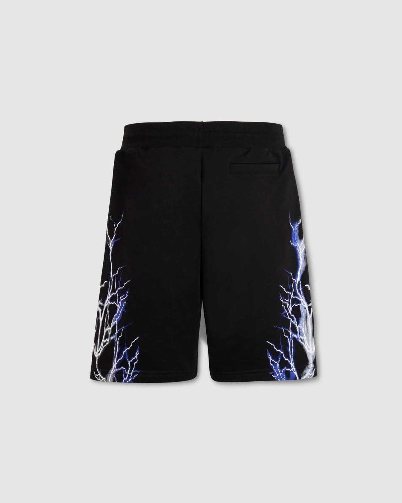 BLUE AND GREY LIGHTNING SHORTS