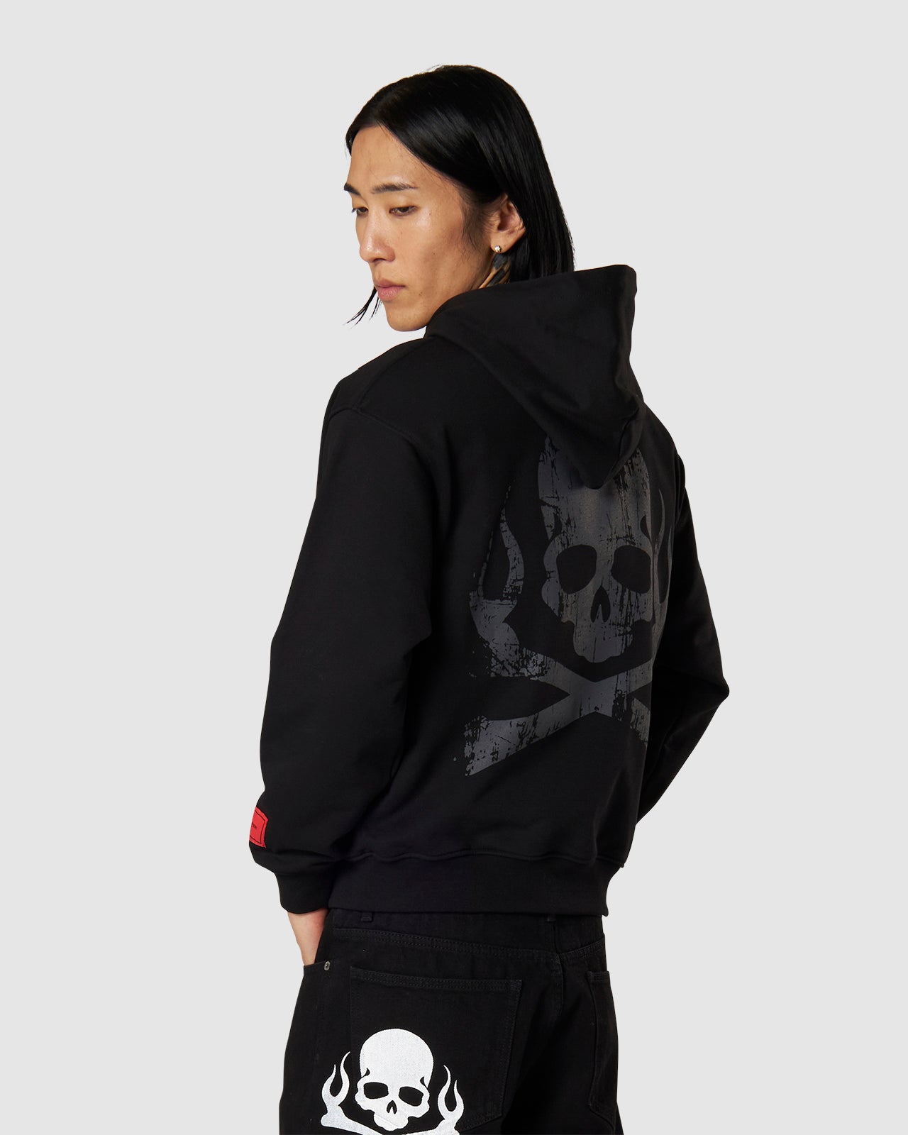 RUINED SKULL HOODIE