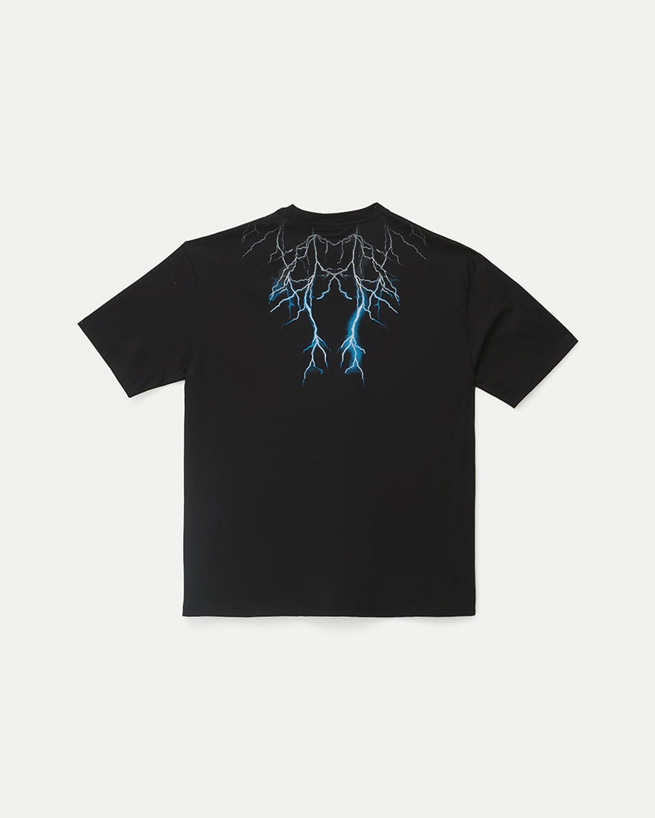 BLACK TEE WITH SHADE LIGHTNING SKY BLUE