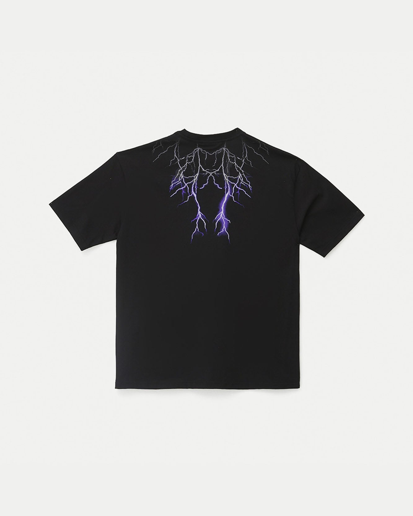 BLACK TEE WITH SHADE LIGHTNING PURPLE