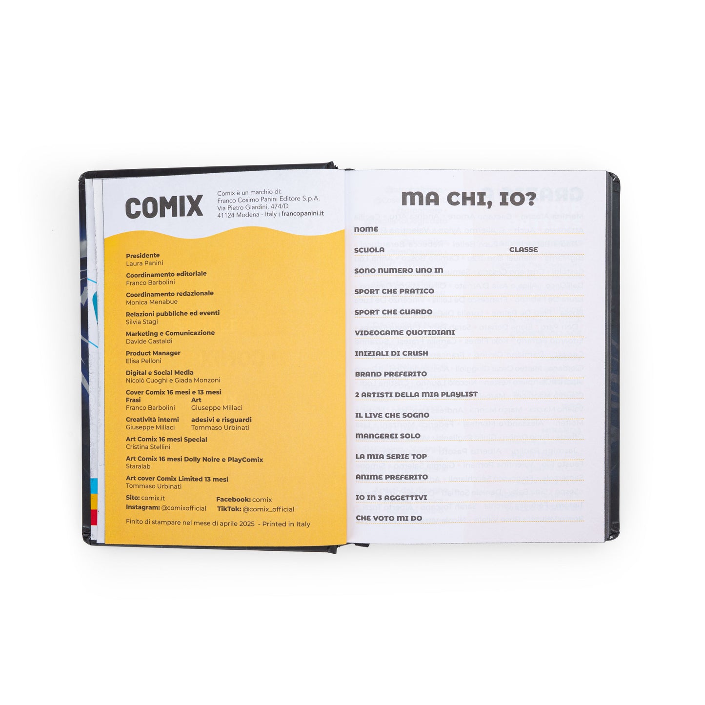 COMIX LIMITED EDITION AGENDA PHOBIA