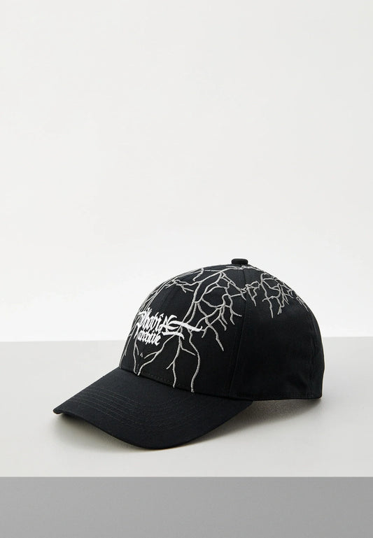 BLACK TRUCKER GRAY LIGHTNING