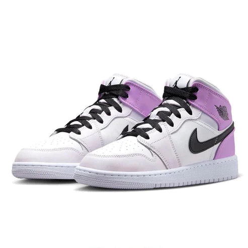 Jordan 1 Mid Barely Grape (GS)