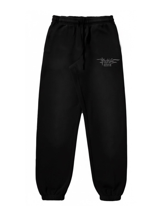 BLACK PANT WITH LOGO