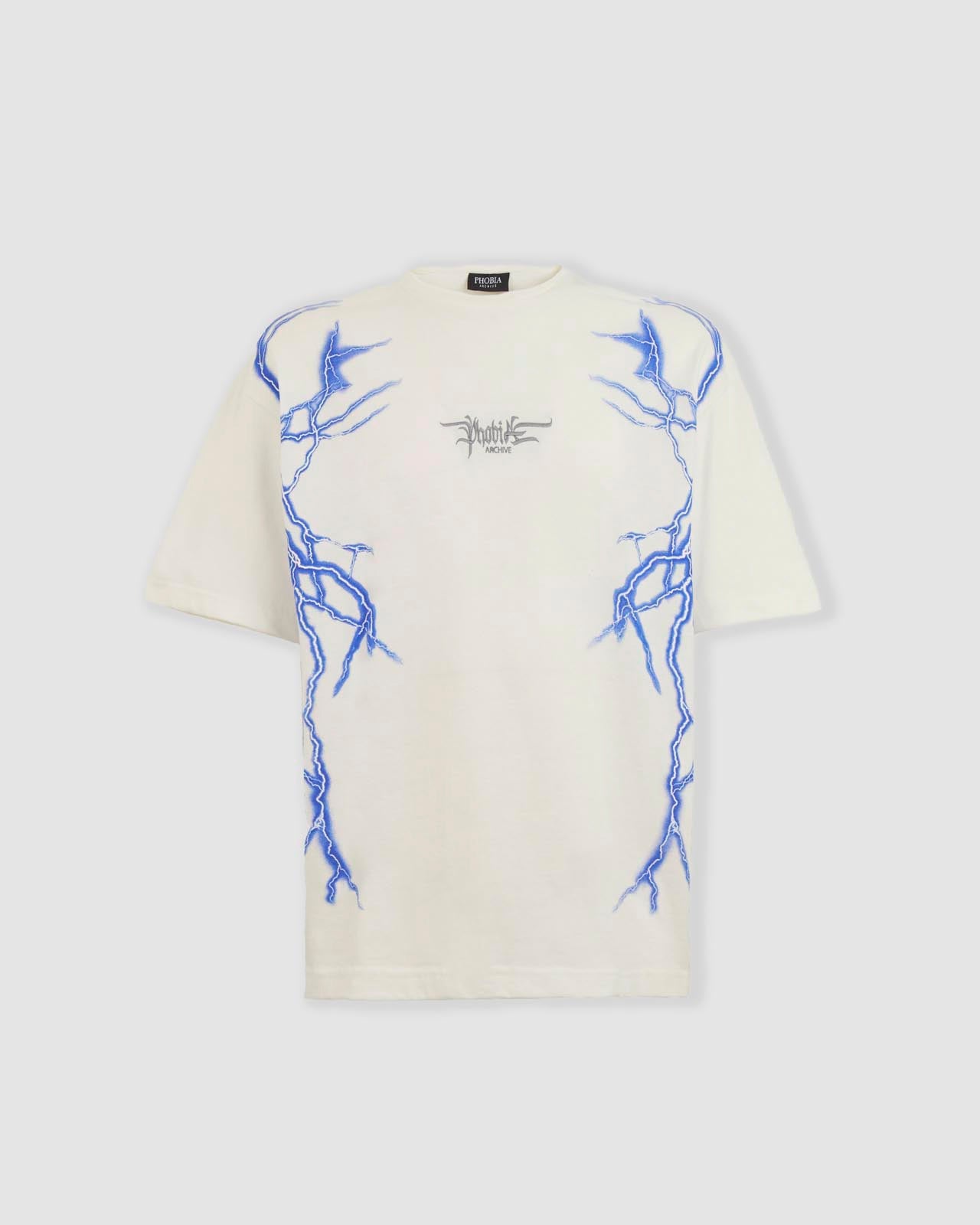 BLUE VERTICAL LIGHTNING T-SHIRT