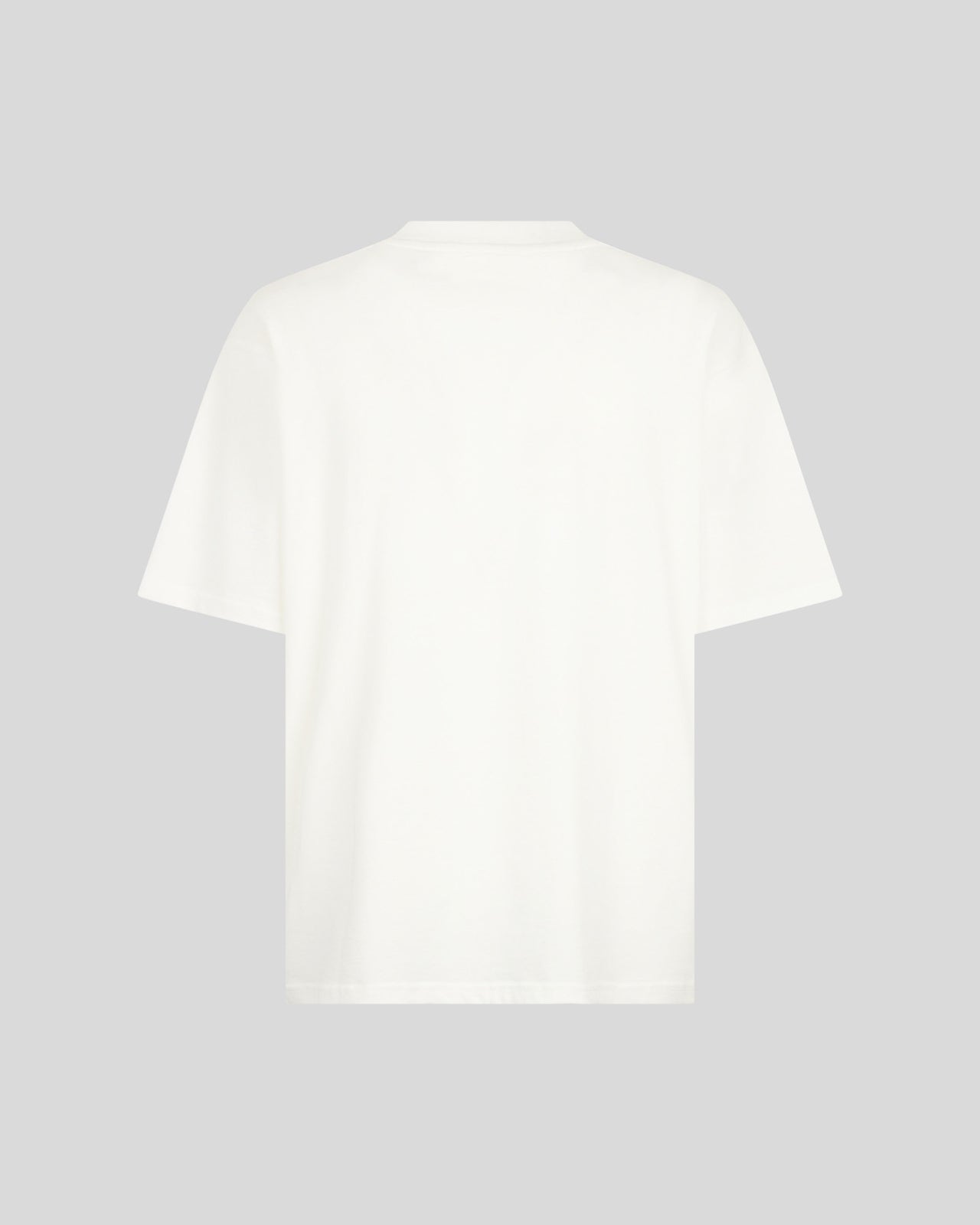 WHITE T-SHIRT WITH BICOLOR BLUE-YELLOW LIGHTNING PRINT