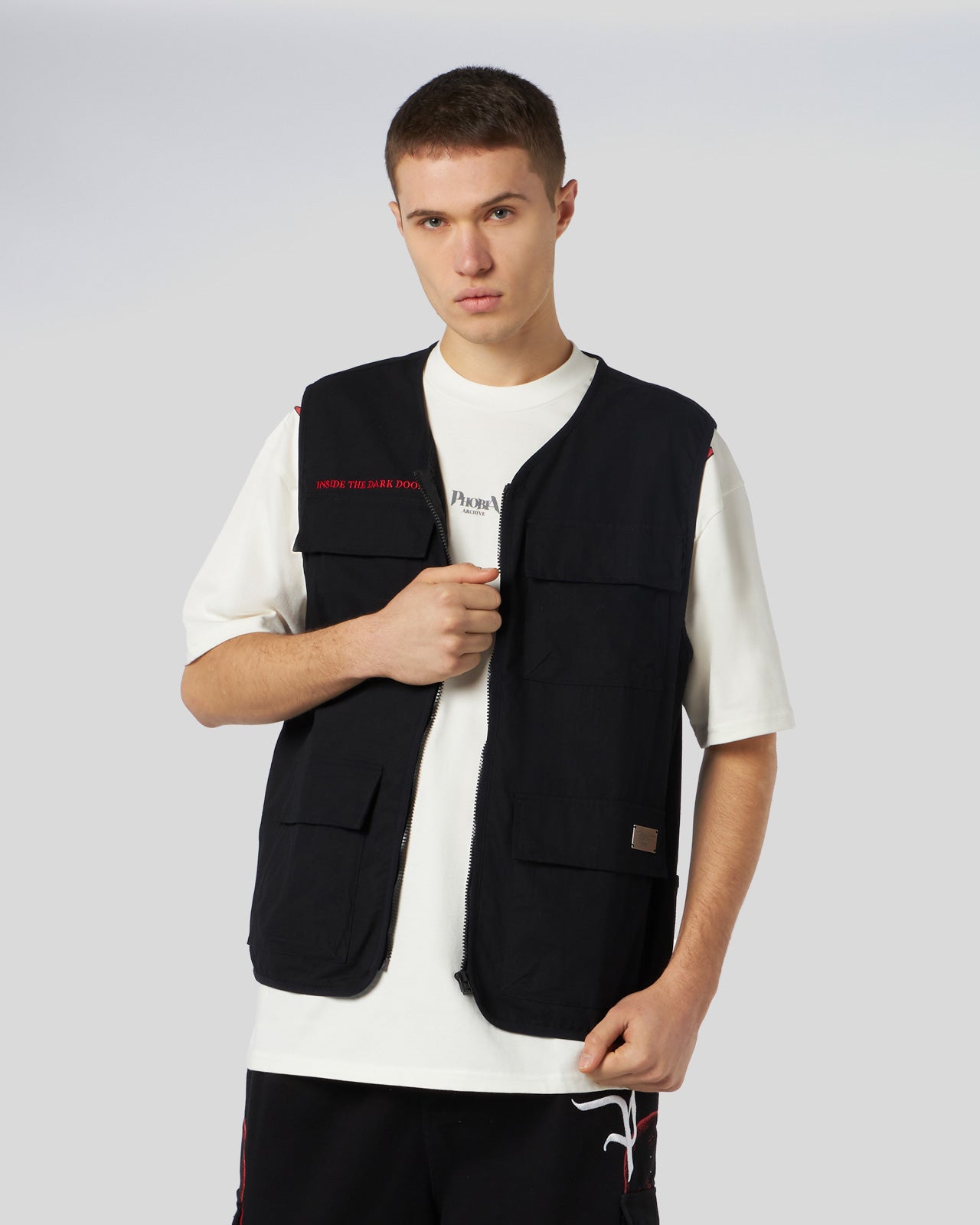 SCREAMING SKULLS WORKER GILET