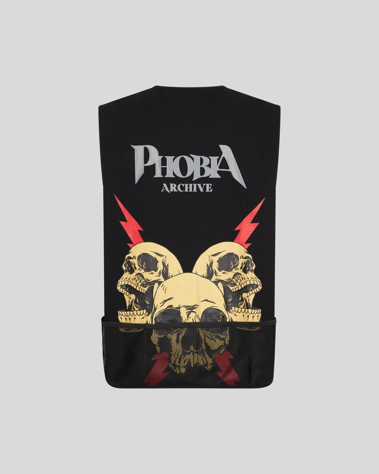 SCREAMING SKULLS WORKER GILET