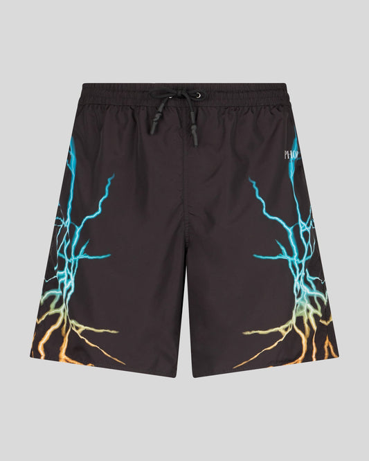 BLUE-YELLOW LIGHTNING SWIMWEAR