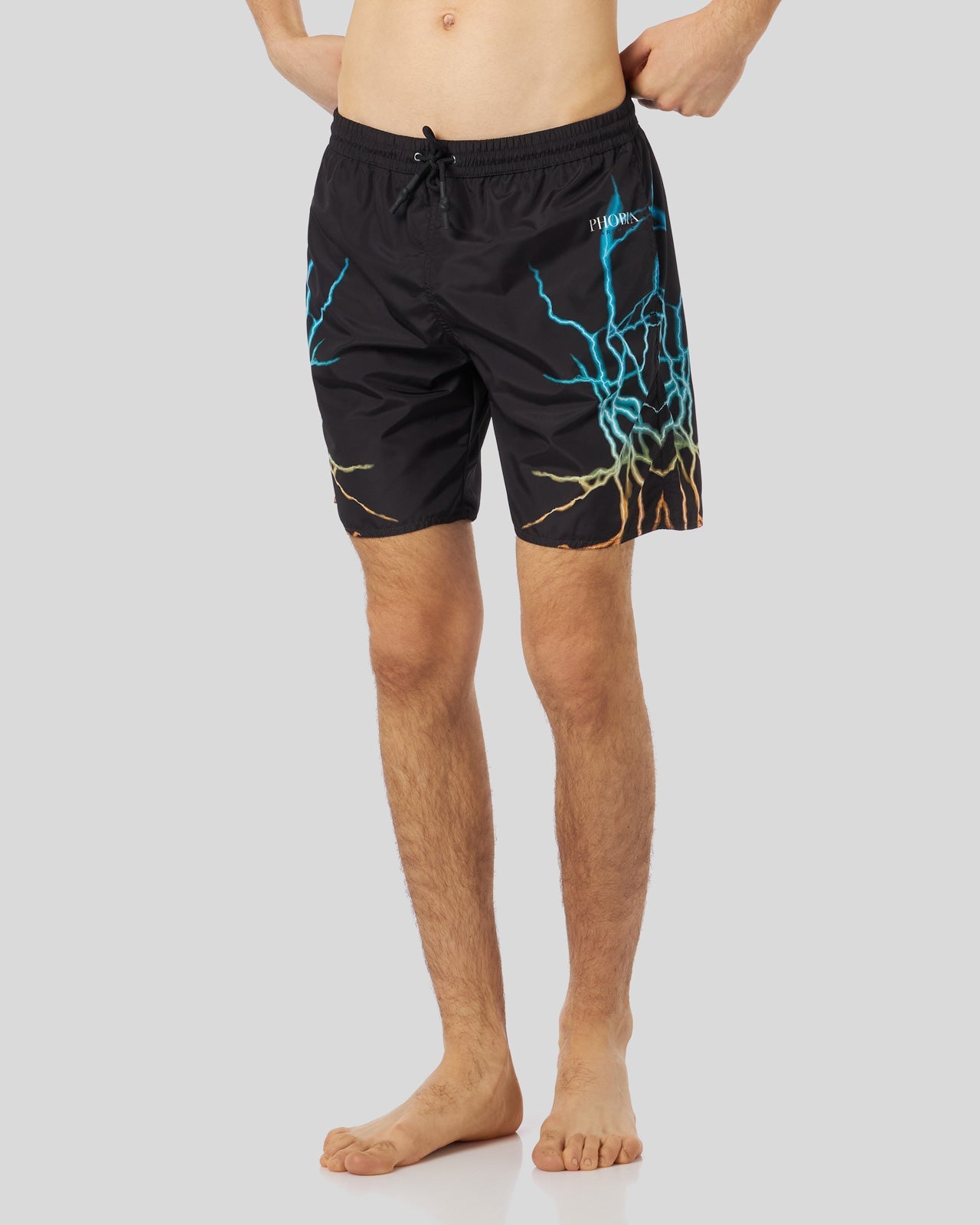 BLUE-YELLOW LIGHTNING SWIMWEAR