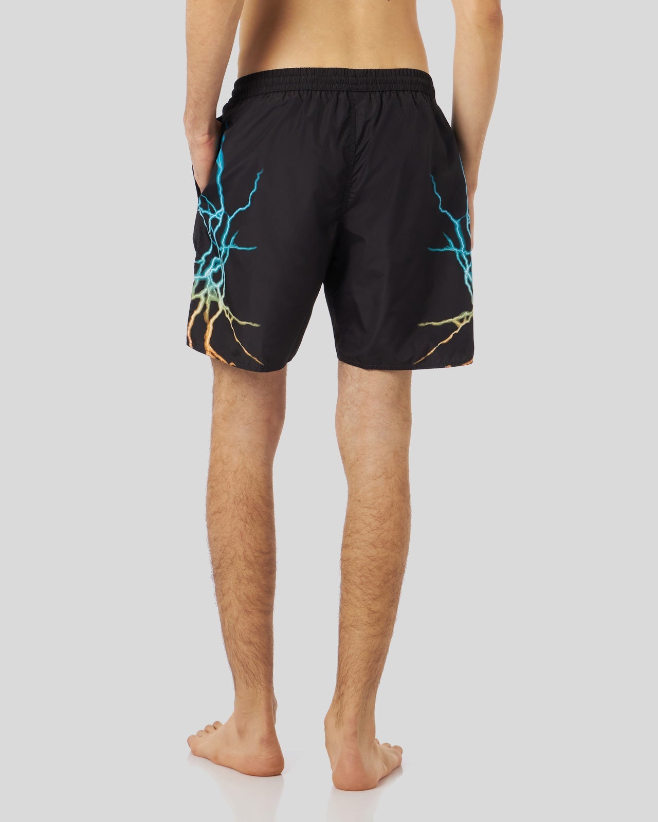 BLUE-YELLOW LIGHTNING SWIMWEAR