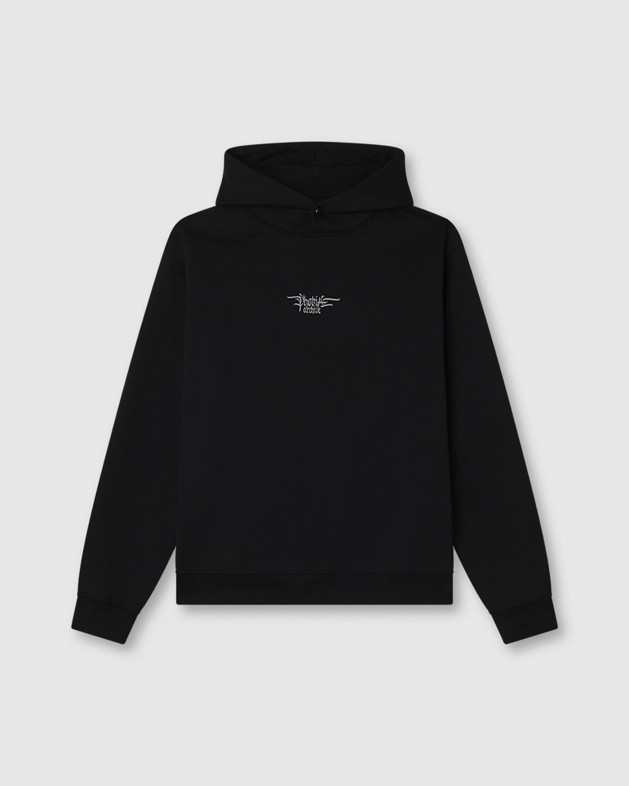 FOGGY HOODIE WITH SKY BLUE LOGO