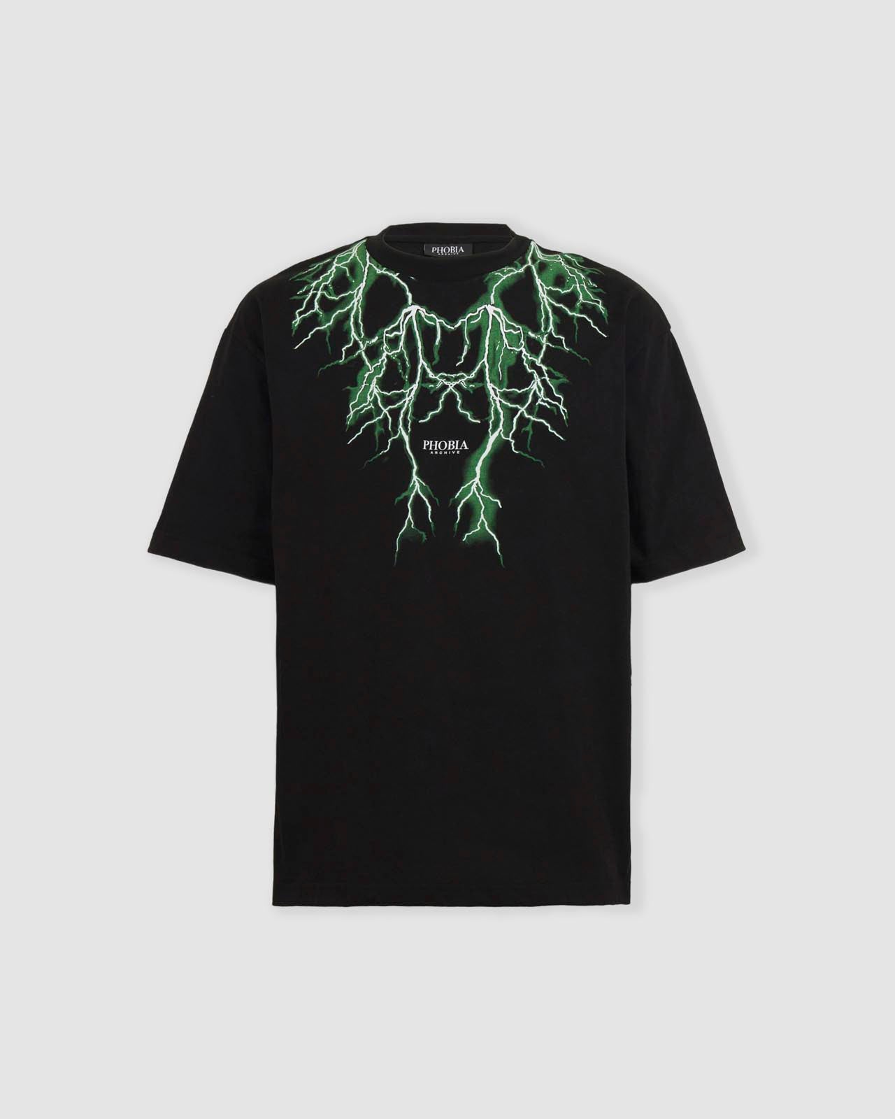GREEN LIGHTNING T-SHIRT