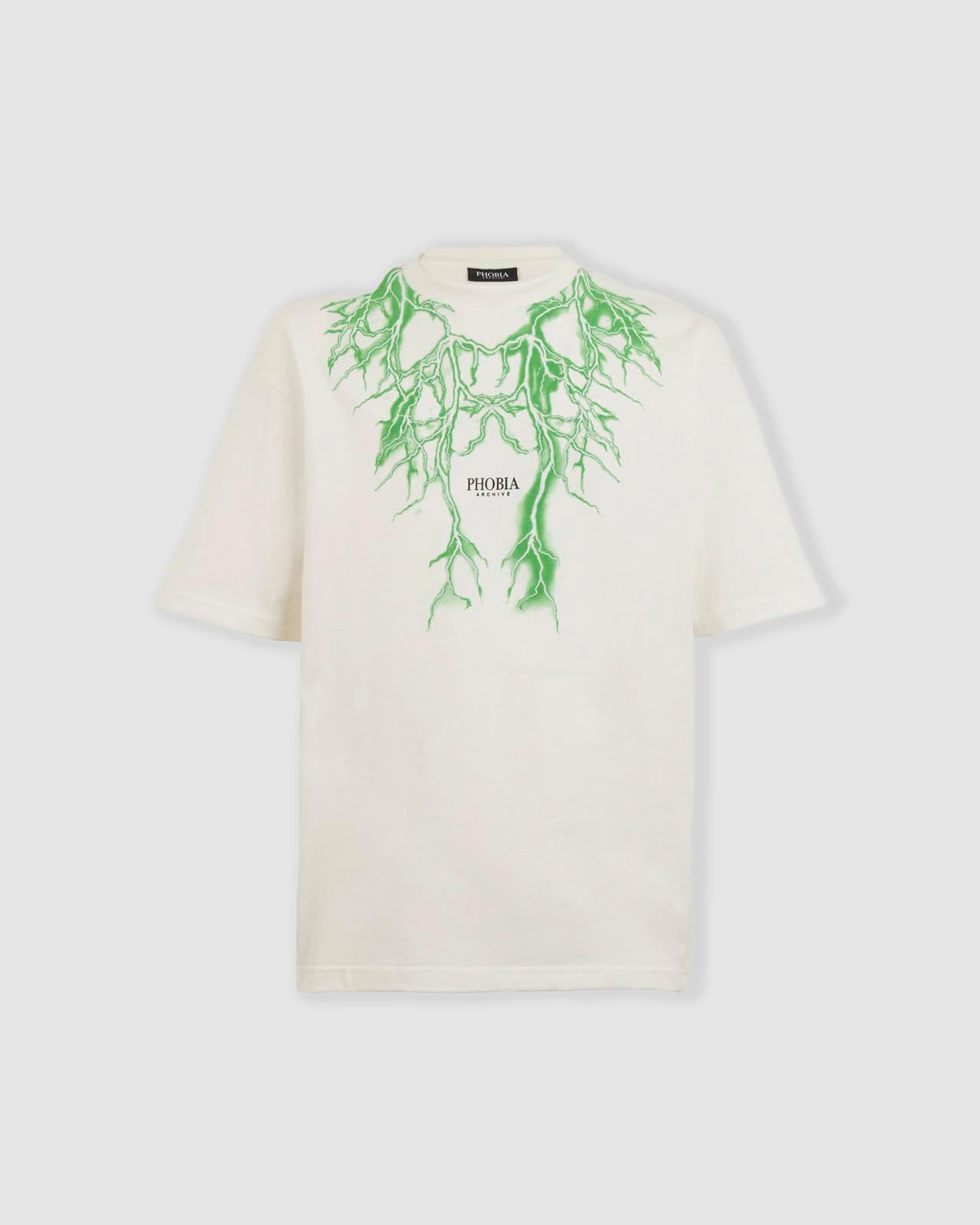 GREEN LIGHTNING T-SHIRT