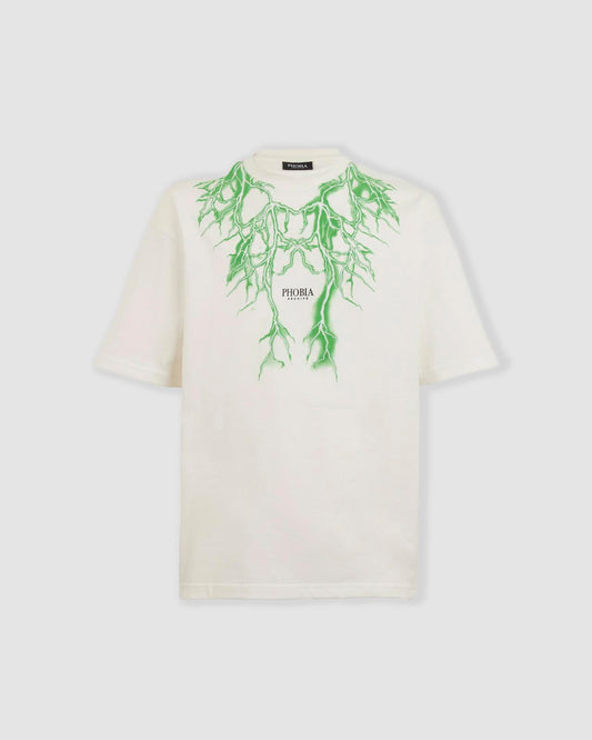 GREEN LIGHTNING T-SHIRT
