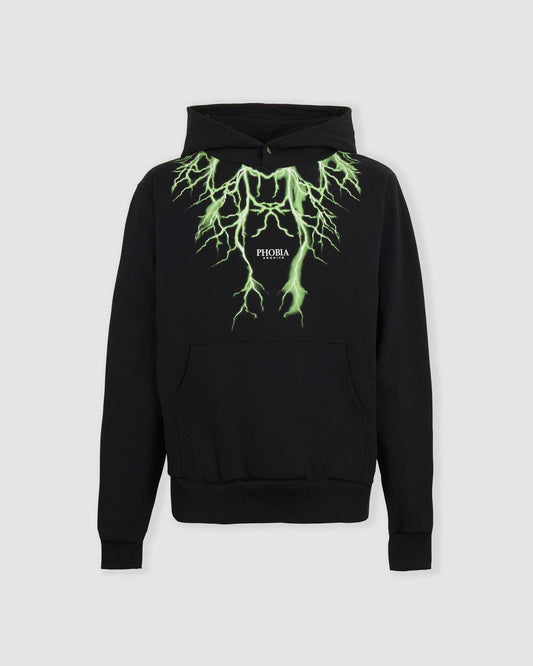 GREEN LIGHTNING HOODIE