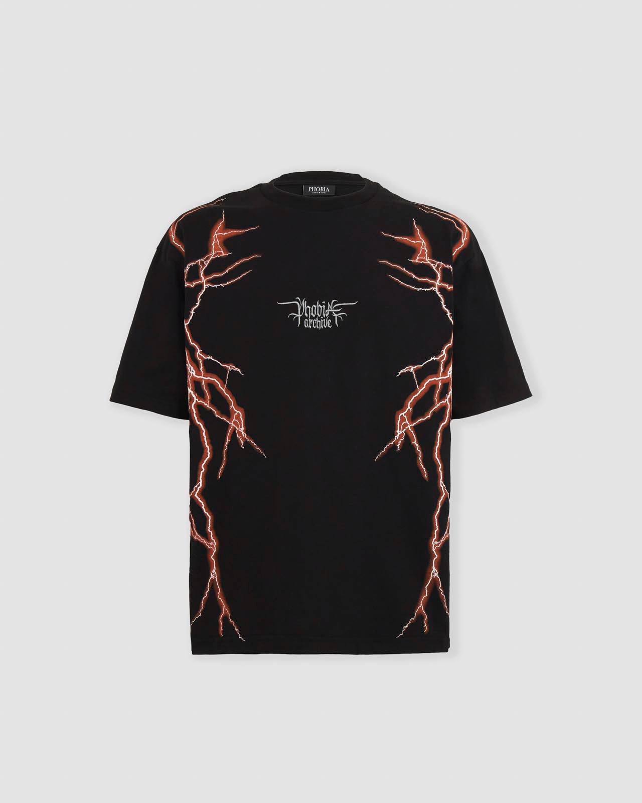 ORANGE LIGHTNING T-SHIRT