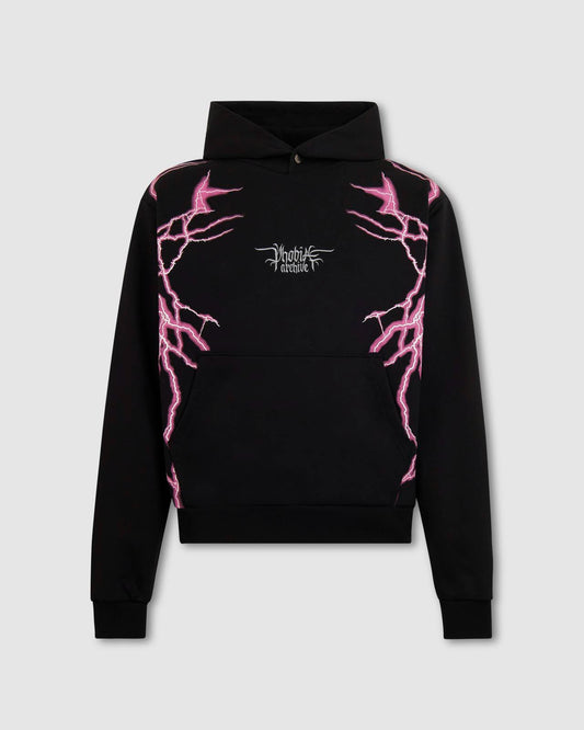 LATERAL PINK LIGHTNING HOODIE