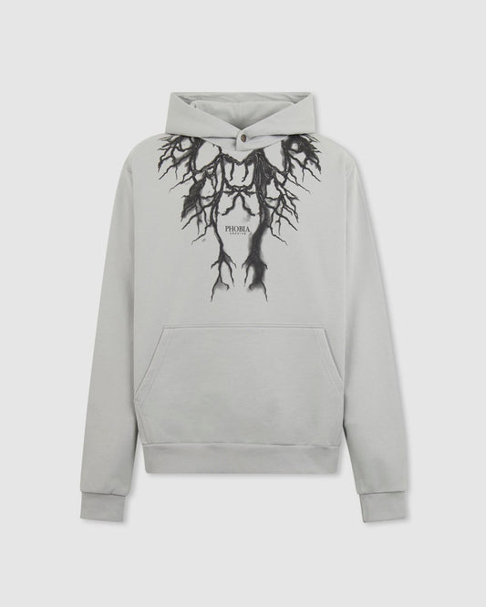 BLACK LIGHTNING HOODIE