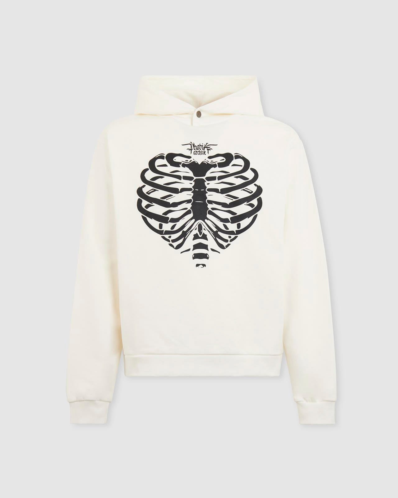 RIB HEART HOODIE