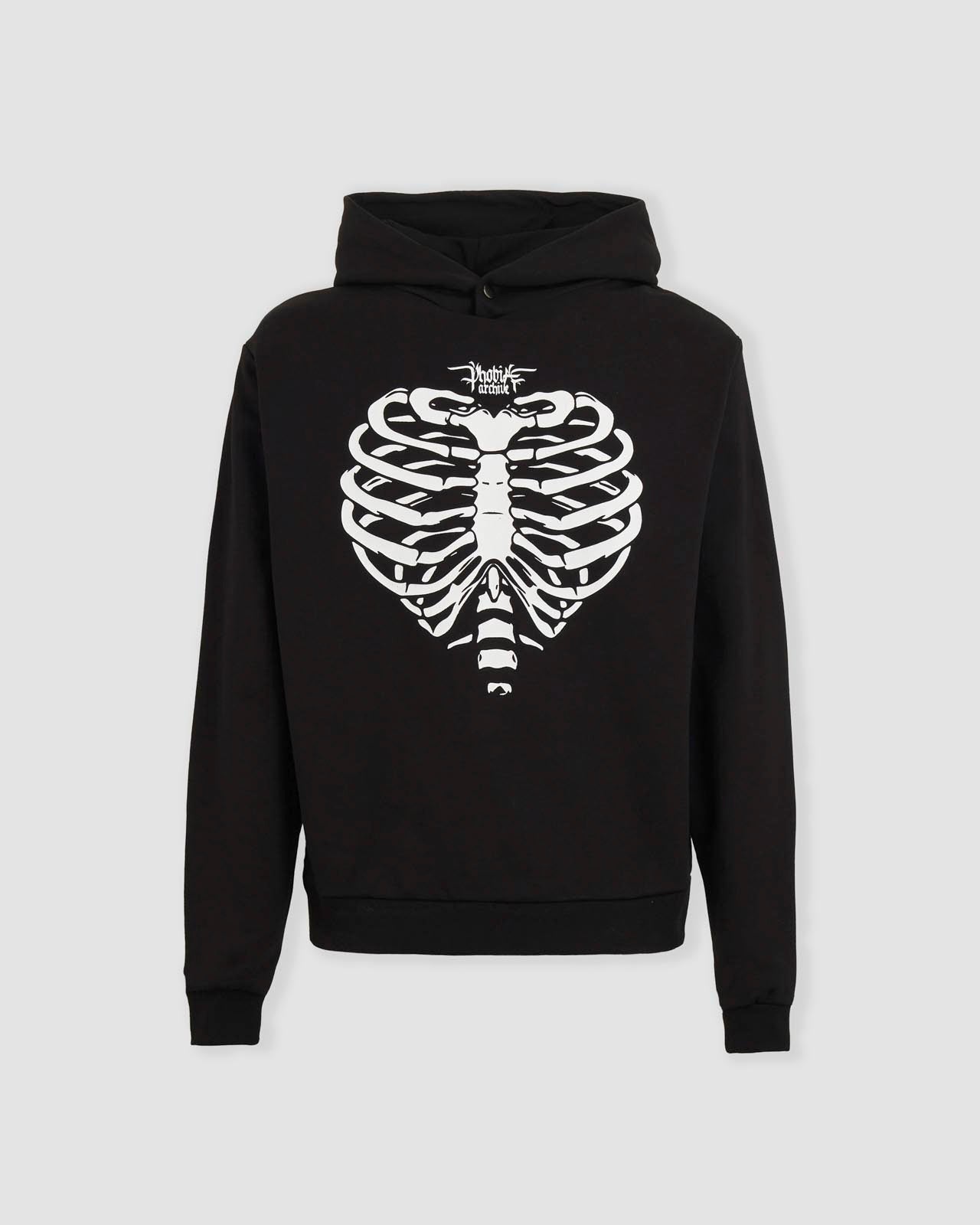 RIB HEART HOODIE