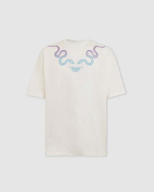 PINK AND BLUE SNAKE T-SHIRT