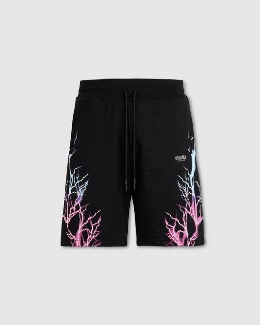 PINK AND BLUE LIGHTNING SHORTS