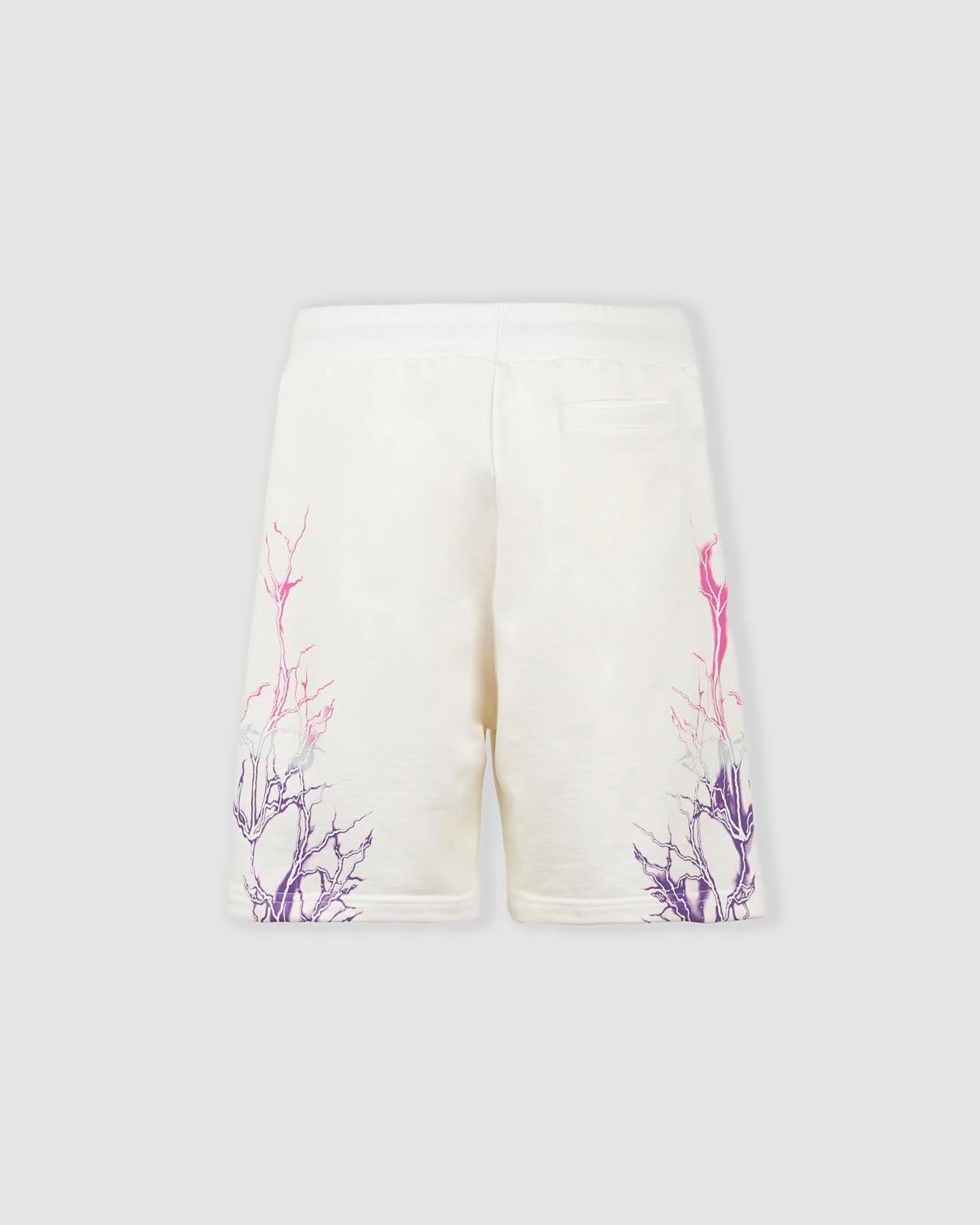 GREY AND PINK LIGHTNING SHORTS