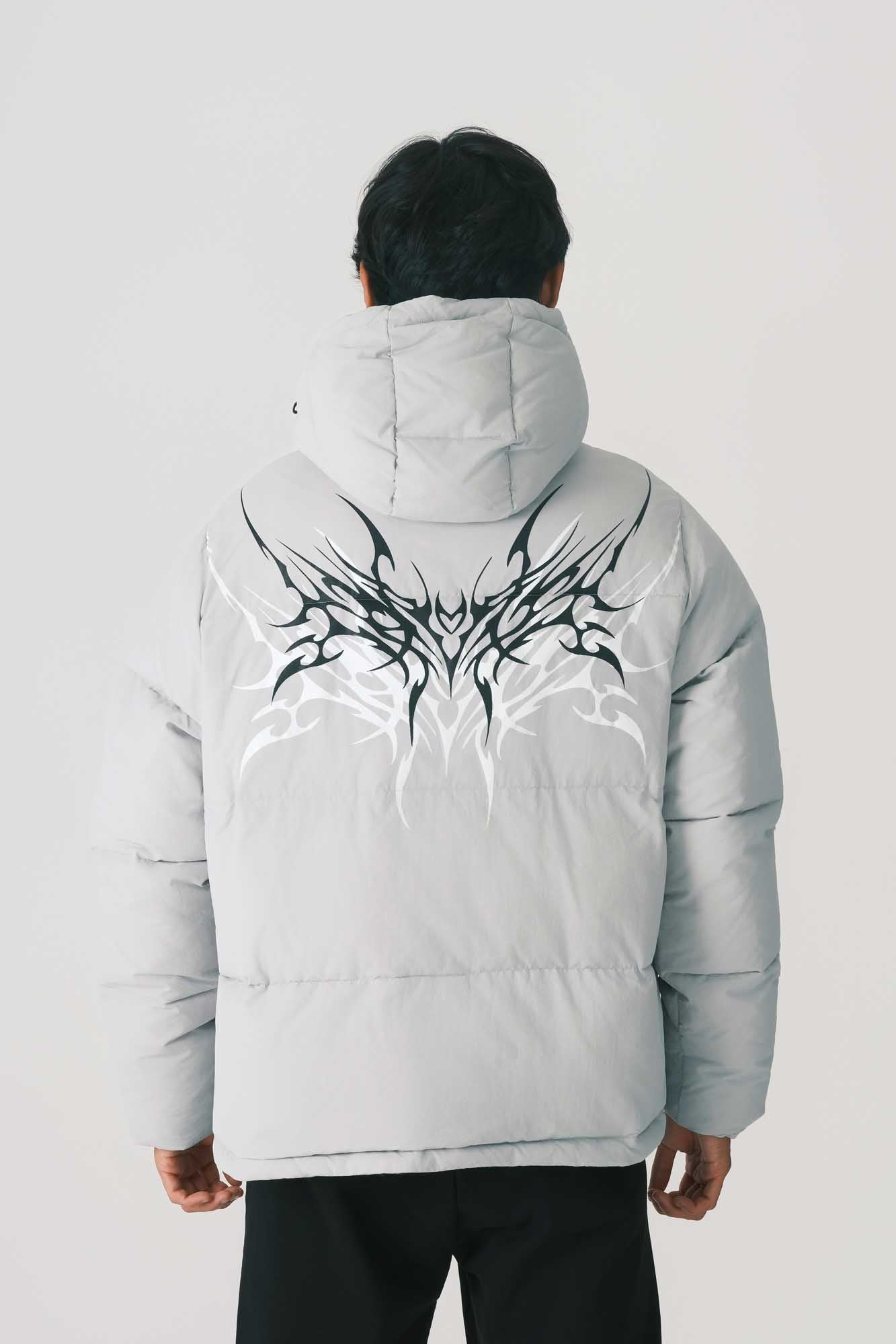 ICE BOMBER WITH BIG TRIBAL DIGITAL PRINT