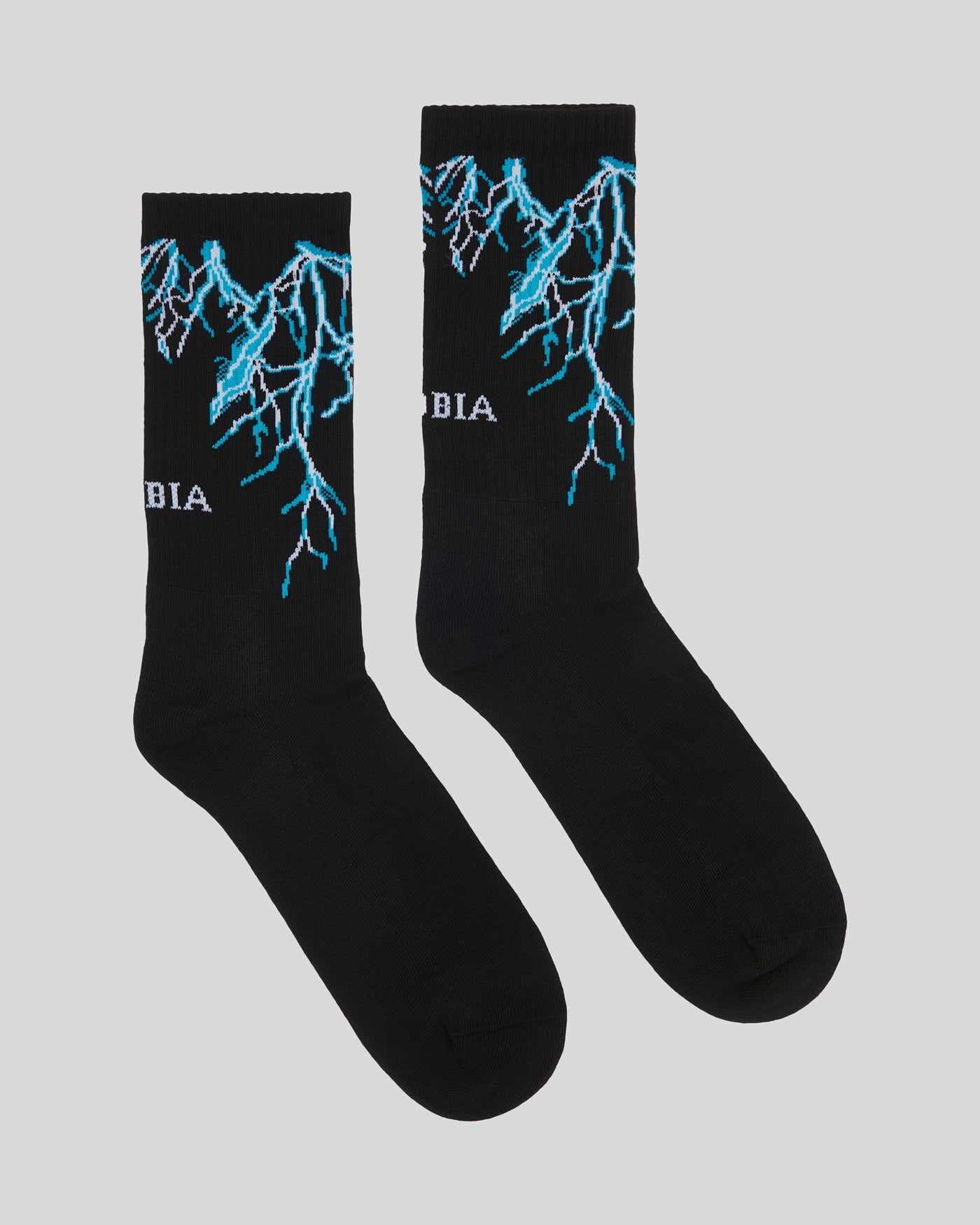 LIGHT BLUE LIGHTNING SOCKS