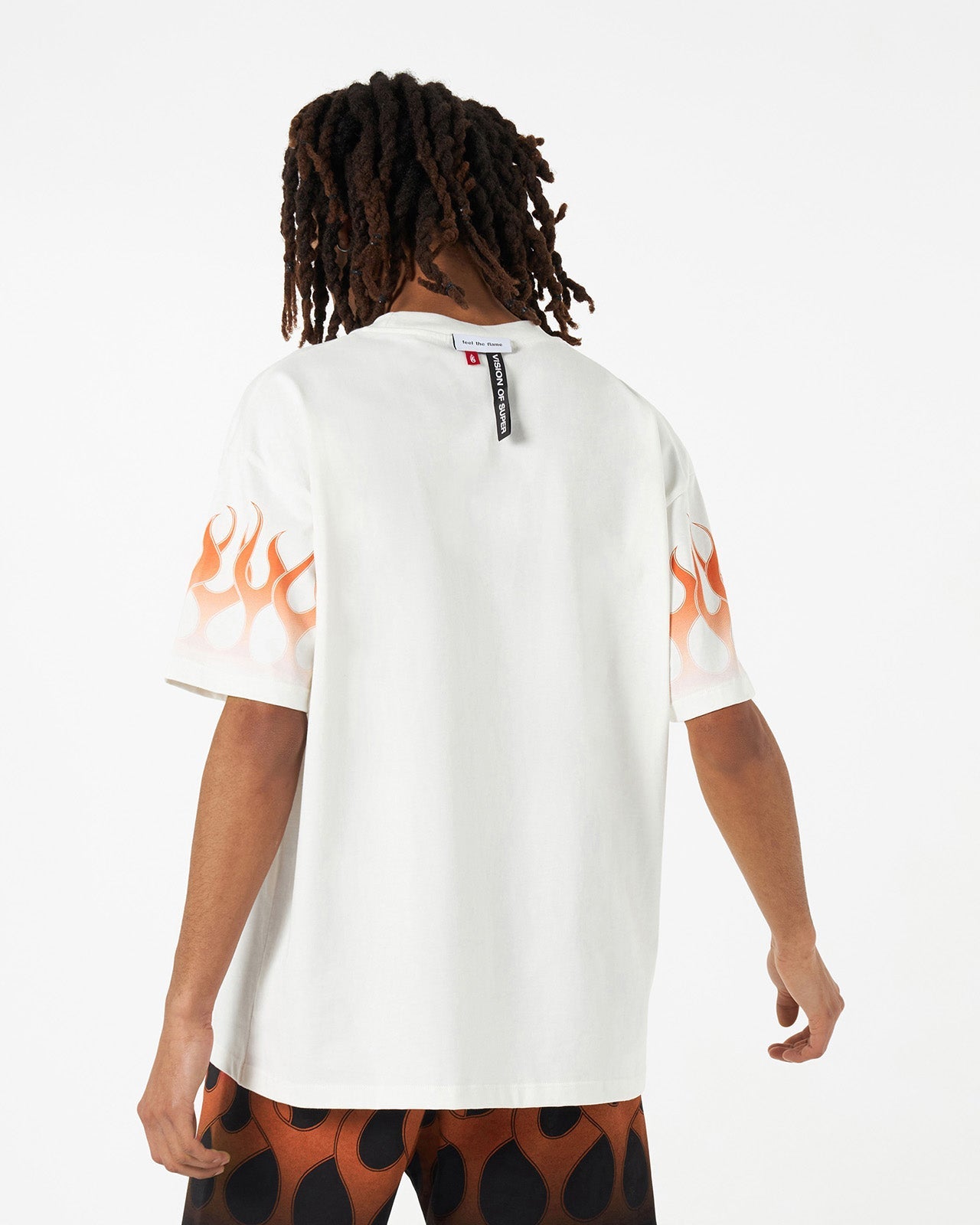 ORANGE FLAMES T-SHIRT