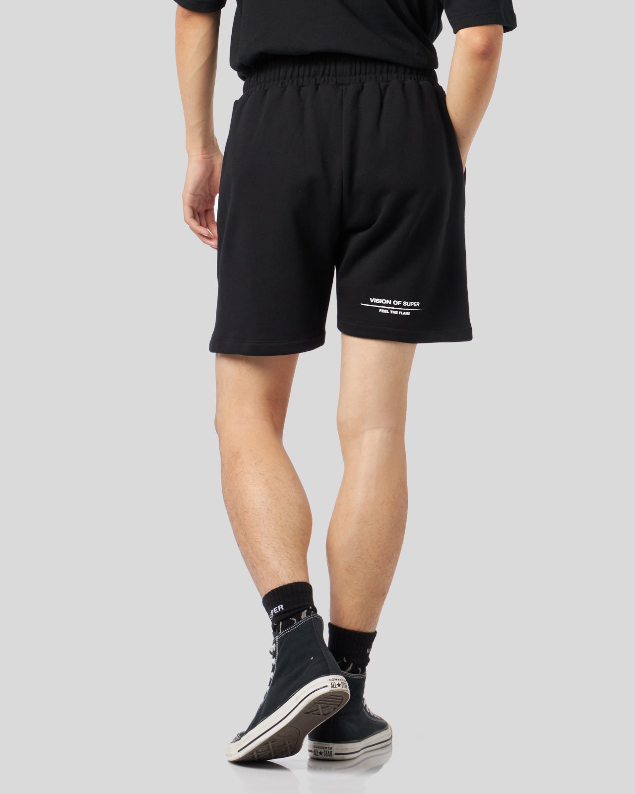 FLAMES LOGO SHORTS