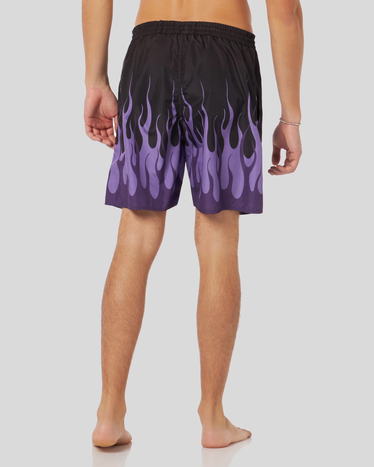 DOUBLE PURPLE FLAMES SWIMWEAR