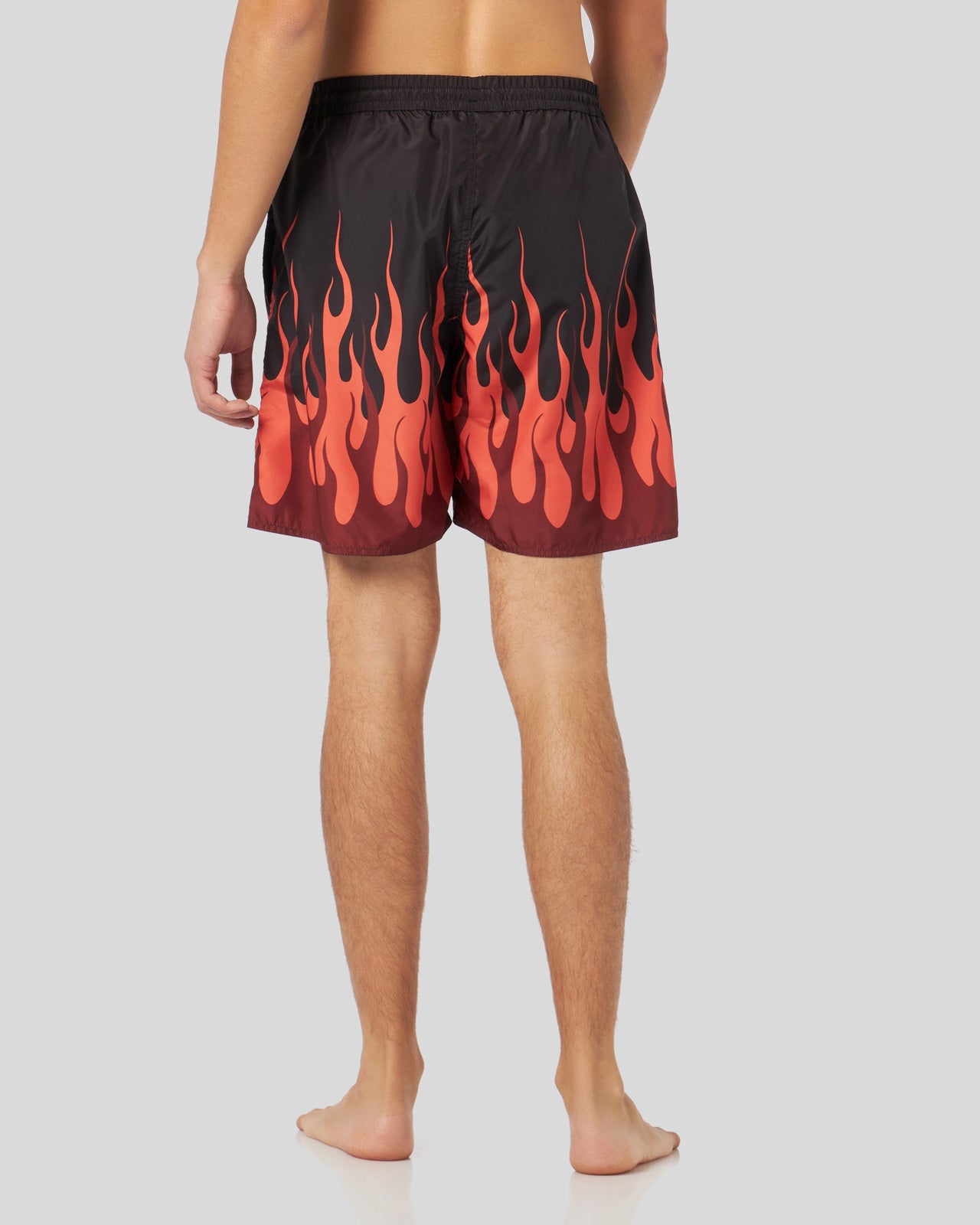 DOUBLE RED FLAMES SWIMWEAR