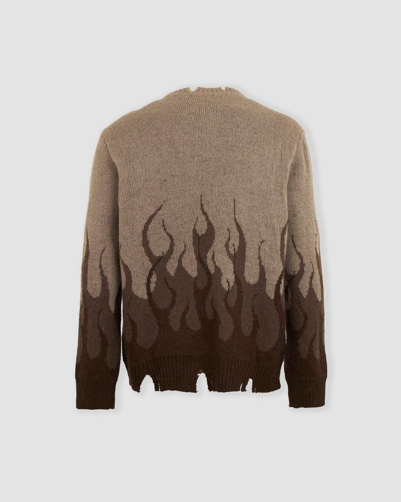 JACQUARD DOUBLE FLAMES JUMPER