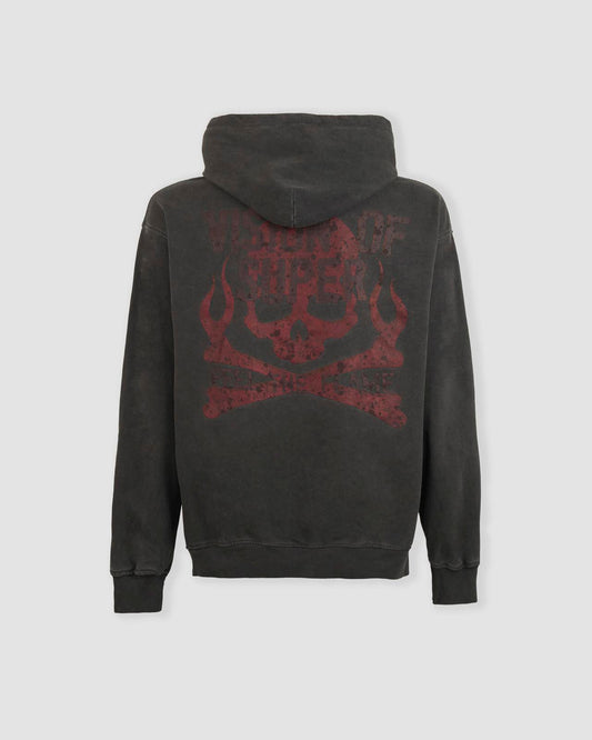 MILITARY SKULL HOODIE