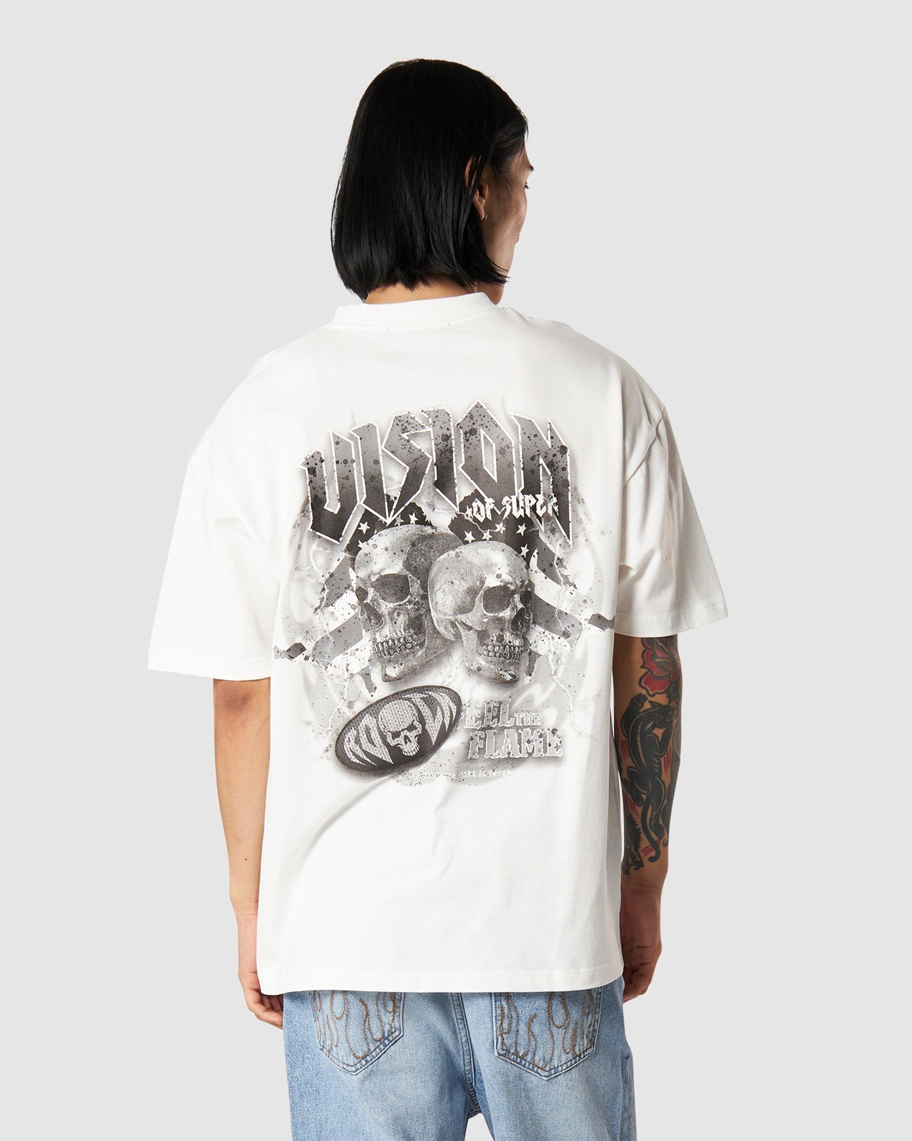 FEEL ROCK SKULL T-SHIRT