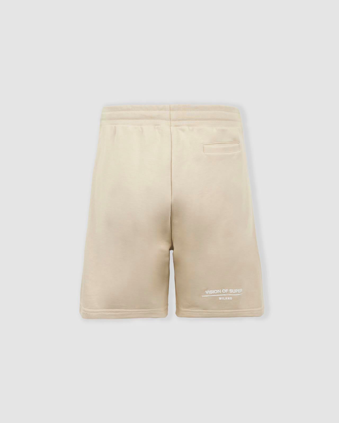 EMBROIDERED FLAME SHORTS