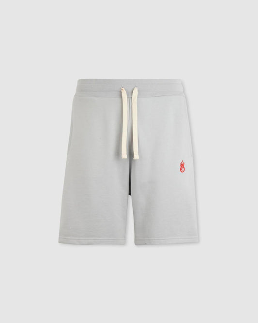 EMBROIDERED FLAME SHORTS