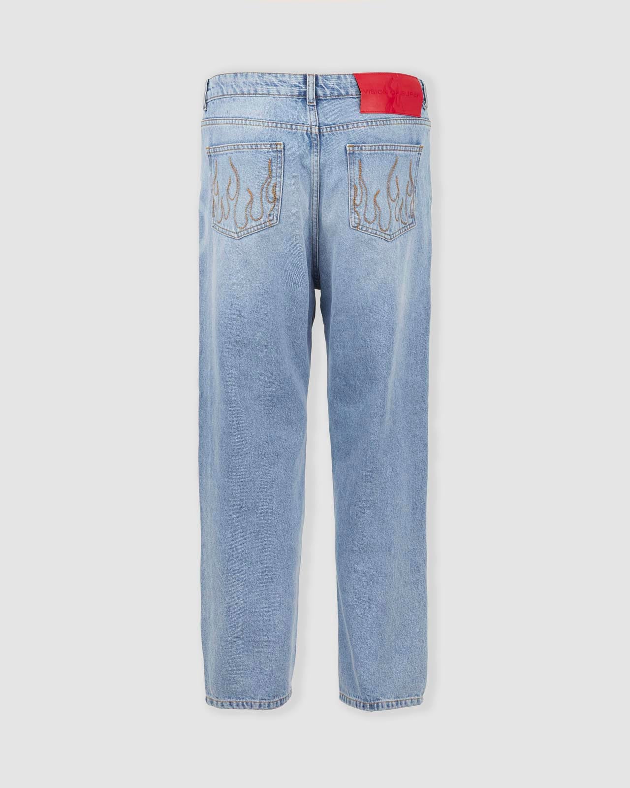 HEART LASER PRINT DENIM