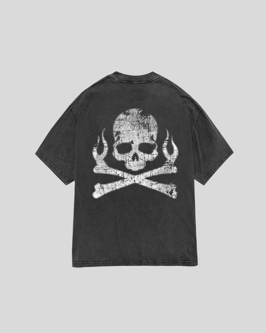 RUINED SKULL T-SHIRT