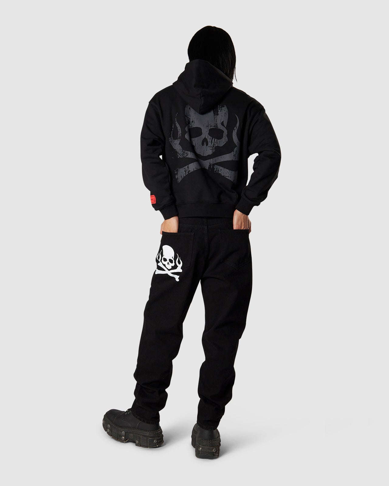 RUINED SKULL HOODIE
