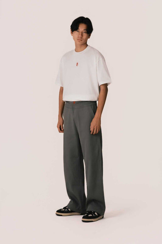 GREY PANT RIPSTOP WITH ELASTIC