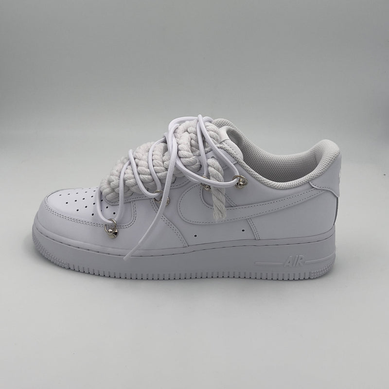Nike Air Force 1 “Rope Laces White” Triple White