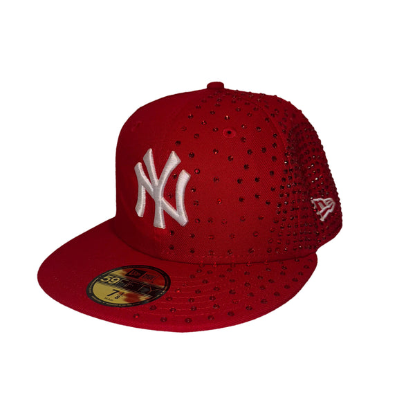 New Era 59Fifty "Rain of Diamond" Red