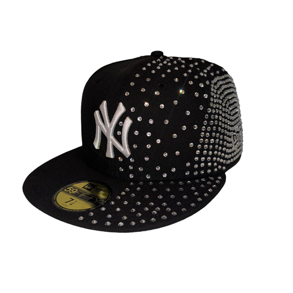New Era 59Fifty "Rain of Diamond" Black and White