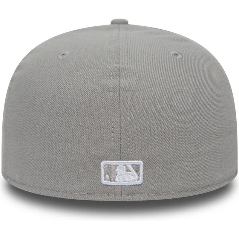 New Era 59FIFTY Grey Los Angeles Dodgers