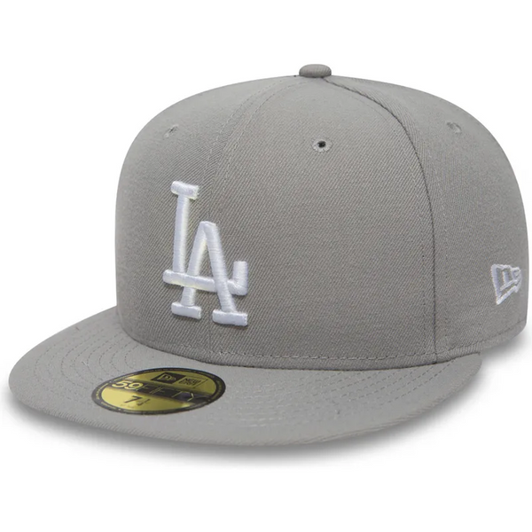 New Era 59FIFTY Grey Los Angeles Dodgers