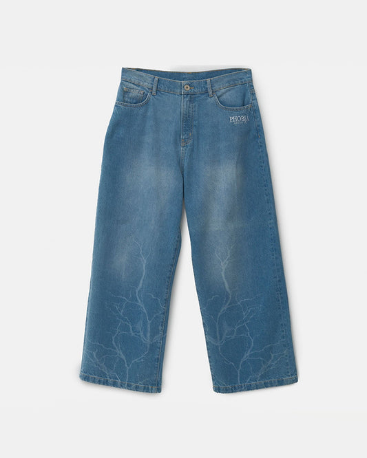 BLUE JEANS WITH LIGHTINING